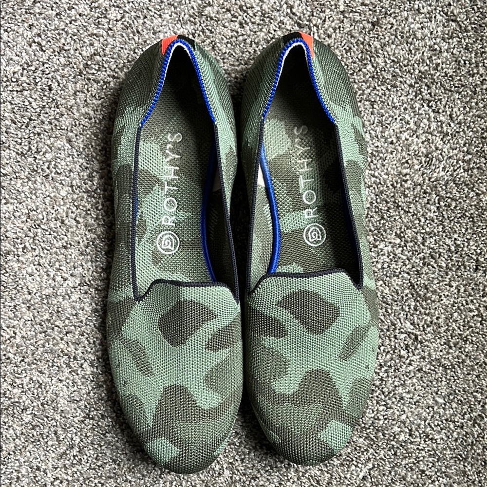 Rothy's Camouflage Flats Size 11